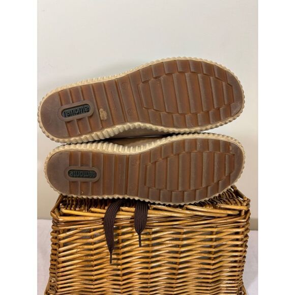 Women's Remonte Ankle Boots Size 39 Brown Beige Lace Up - Picture 9 of 9